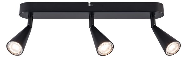 Livarno home Stropní LED svítidlo Freya (oválný/černý) (100383058003)