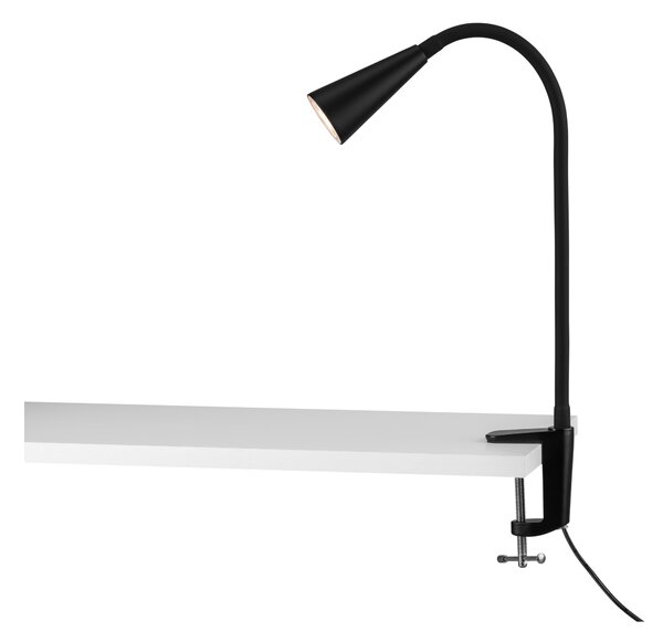 Livarno home Stolní LED lampa Freya (lampa s upnutím, černá) (100383172003)