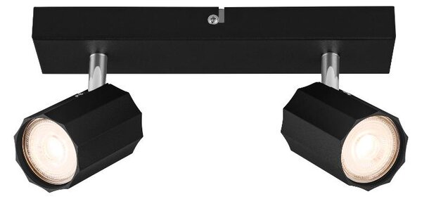 Livarno home Nástěnné / Stropní LED svítidlo Theia (černá) (100393025002)