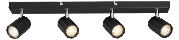 Livarno home Stropní / Nástěnné LED svítidlo Theia (stropní svítidlo kolejnicové/černá) (100393017004)