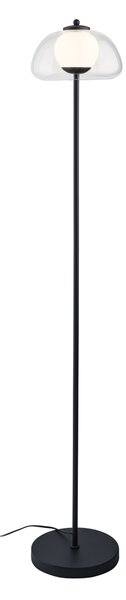 Livarno Home LED stojací lampa, stínidlo z kvalitního skla. (transparentní) (100392940001)