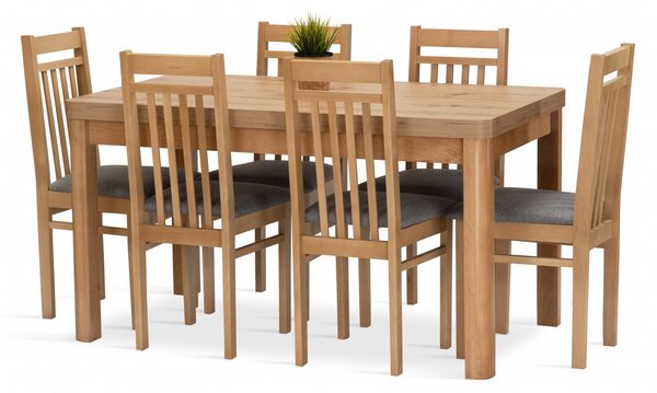 Jídelní sestava MARIA stůl + 6 židlí