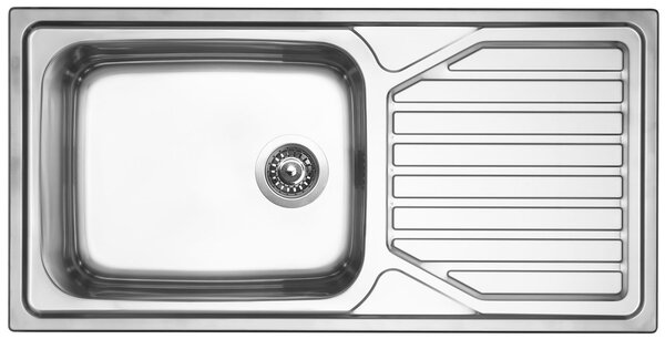 Nerezový dřez Sinks OKIOPLUS 1000 V 0,7mm leštěný