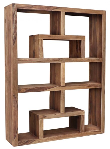 Knihovna Tara 140x180x35 z indického masivu palisandr