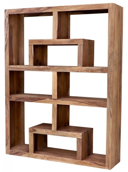 Knihovna Tara 140x180x35 z indického masivu palisandr