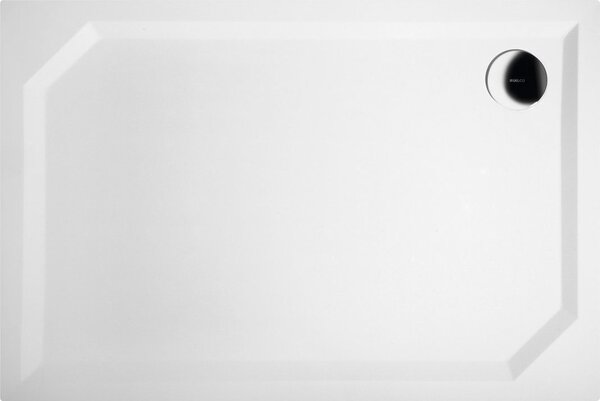 Gelco SARA retro sprchová vanička z litého mramoru, obdélník 110x75cm, hladká HS11075