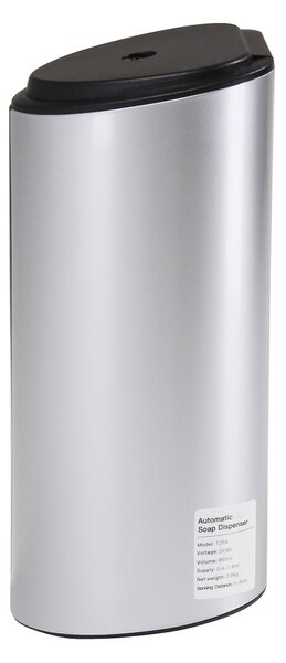 Bezdotykový dávkovač tekutého mýdla Donner Drop 850 ml, stříbrná