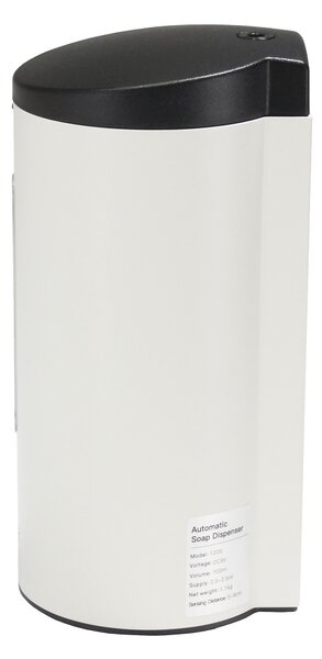 Bezdotykový dávkovač tekutého mýdla Donner Round 700 ml, bílá