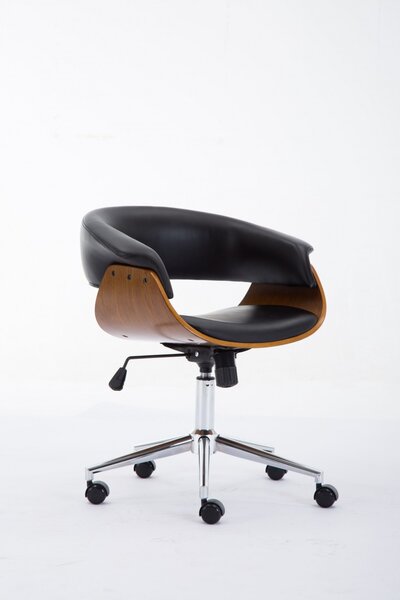 Kancelářská židle CORAL Ořech + černá