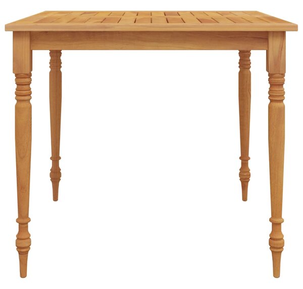 Stůl Batavia 85 x 85 x 75 cm masivní teakové dřevo