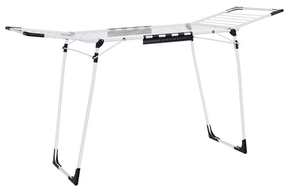 Sušák na prádlo BREEZE, 56,5x173x96,5cm, bílá SongmicsHome