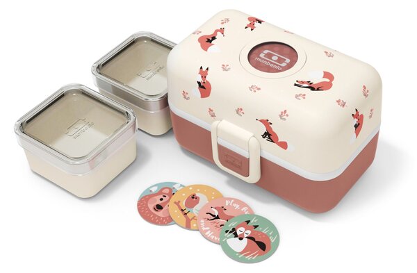 Svačinový box Monbento Tresor Cinnamon Fox 750 ml