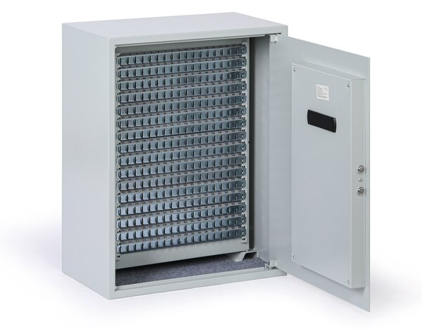 Skříňka na klíče s elektronickým zámkem, 756 x 584 x 330 mm