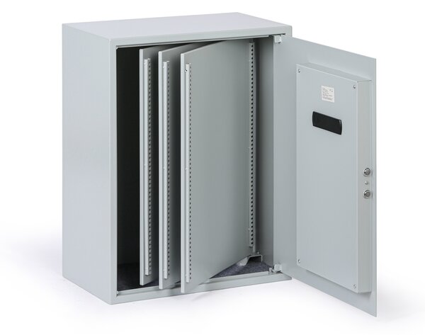 Skříňka na klíče s elektronickým zámkem, 756 x 584 x 330 mm
