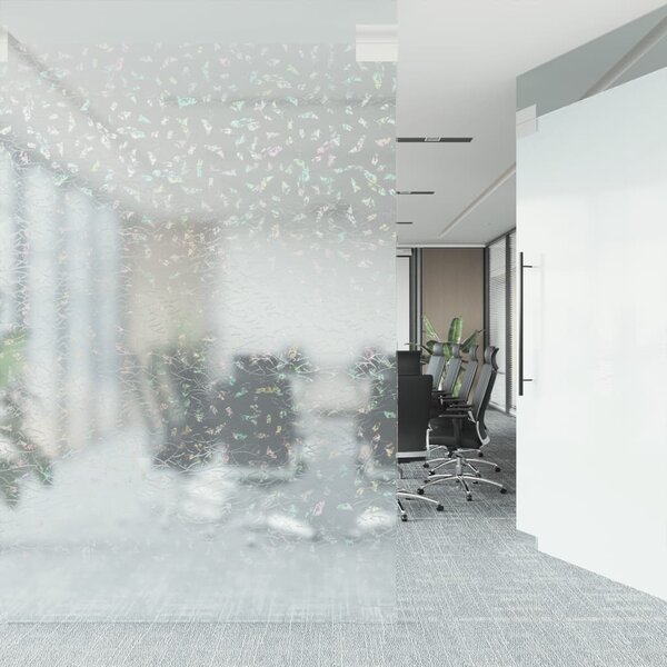 Okenní fólie matná 3D duhový vzor 90 x 2 000 cm PVC 155858