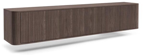 Závěsný TV stolek Trenza 220 cm - Ořech