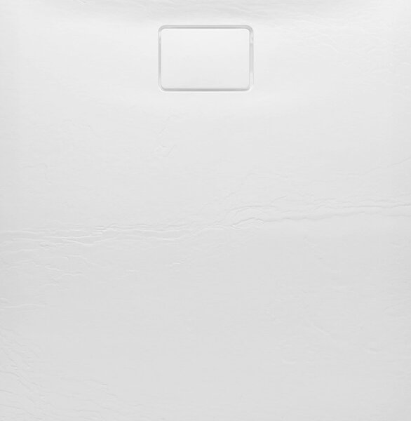 Sapho ACORA vanička z litého mramoru, obdélník 120x90x2, 9cm, bílá, dekor kámen AC005