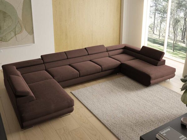 Rozkládací sedací souprava Sharon U XL - Kronos 06