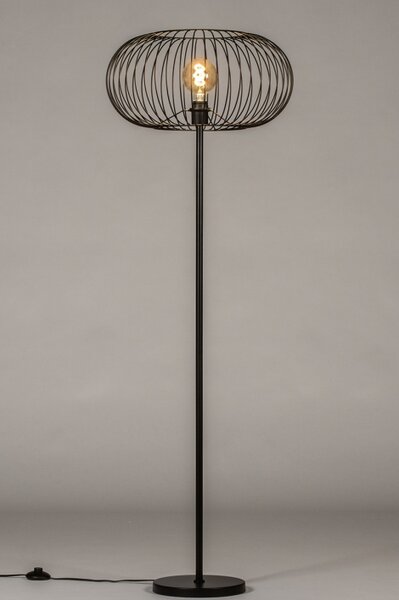 Stojací designová lampa Mayor Nero Classico (LMD)