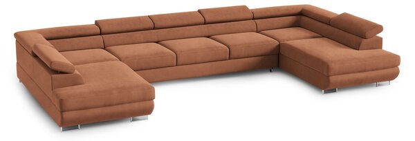 Rozkládací sedací souprava Sharon U XL - Monolith 61