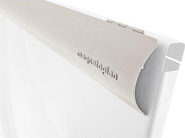 Flipchart Magnetoplan De Luxe 68 x 97 cm, mobilní, šedá / bílá