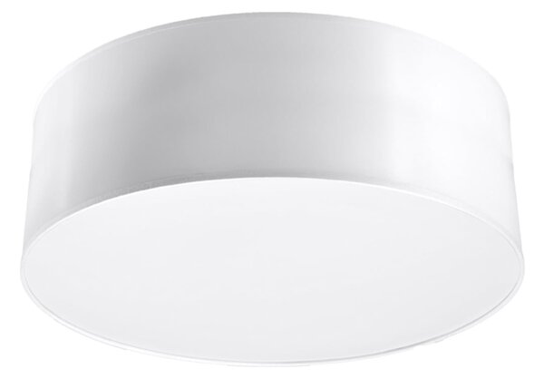 Stropní svítidlo Arena, 1x bílé plastové stínítko, (bílý plast), (fi 25 cm)