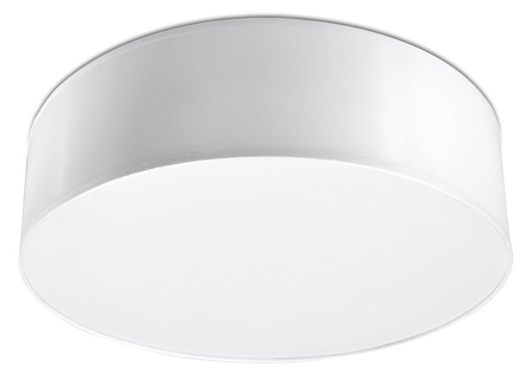 Stropní svítidlo Arena, 1x bílé plastové stínítko, (bílý plast), (fi 35 cm)