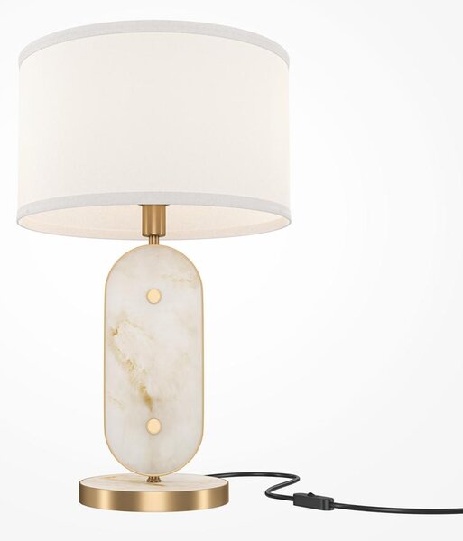 Maytoni Luxusní stolní lampa MARMO, 40W, v. 44 cm, 1xE27