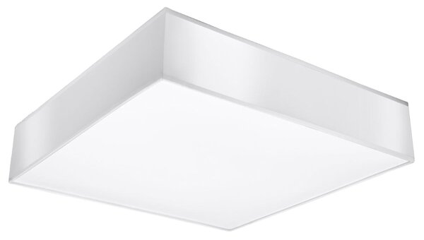 Stropní svítidlo Horus, 1x bílé plastové stínítko, (bílý plast), (45 cm)