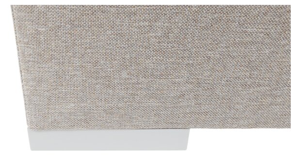 KONDELA Boxspringová postel 140x200, šedohnědá TAUPE, FERATA TV KOMFORT