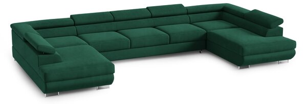 Rozkládací sedací souprava Sharon U XL - Monolith 37