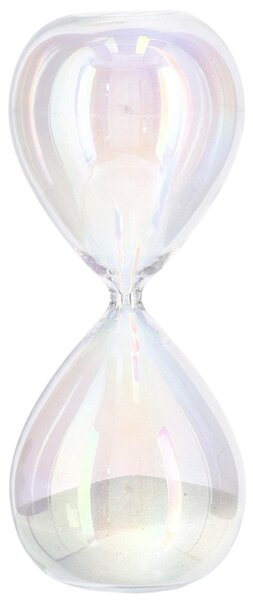 -25 % Dny MOMENTI– Transparentní skleněné stolní přesýpací hodiny Kronos Bizzotto 19,2 cm