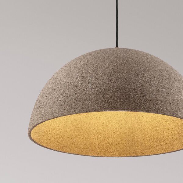 Nova Luce Hnědé závěsné světlo Starla 60 cm