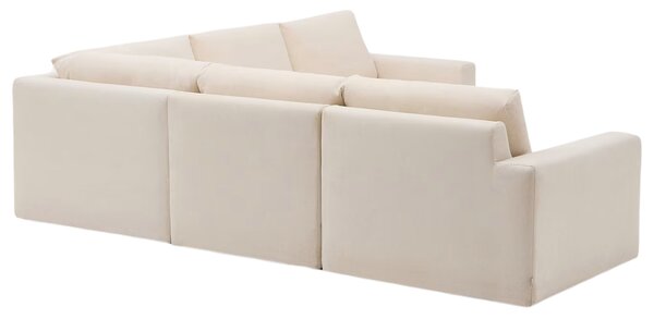 Kave Home Béžová modulární rohová pohovka Alea 310 x 310 cm