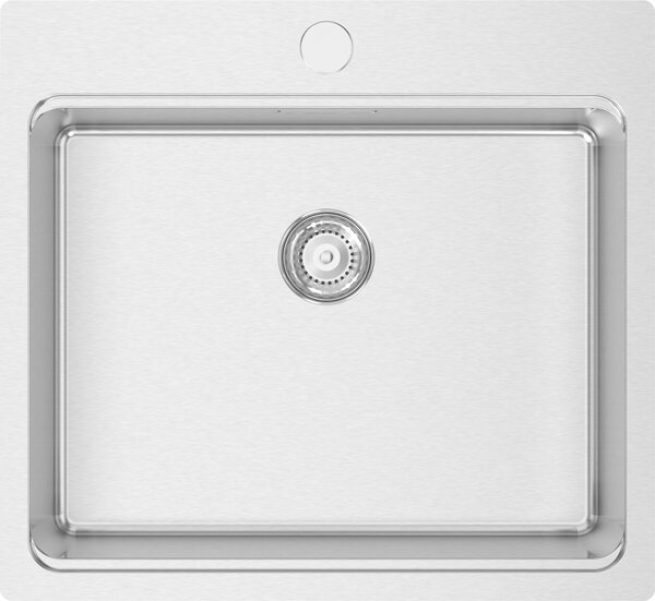 Nerezový dřez Sinks STEPER 550 CO 1,0 mm + deska VERSUS RDSL5505051CO