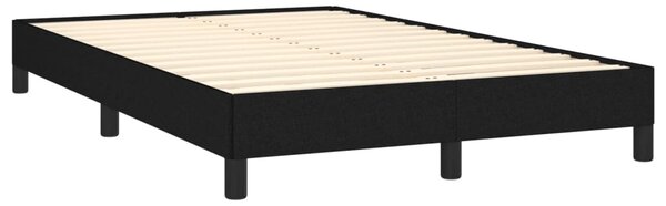 Box spring postel s matrací černá 120x190 cm textil 3269732