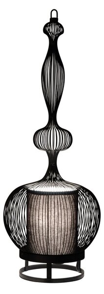 Stolní lampa Forestier, Impératrice, Černá, Obývací pokoj, Kov, Design