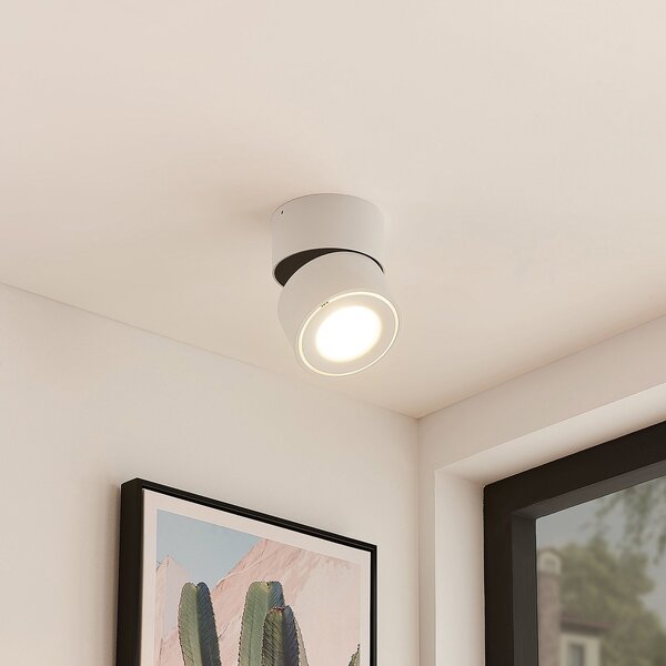 Stropní Lampa Arcchio, Rotari, stmívatelné, Bílá, Chodba, Hliník, Moderní