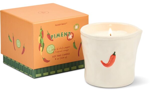 Paddywax Bistro Piment vonná svíčka z keramiky 226 g