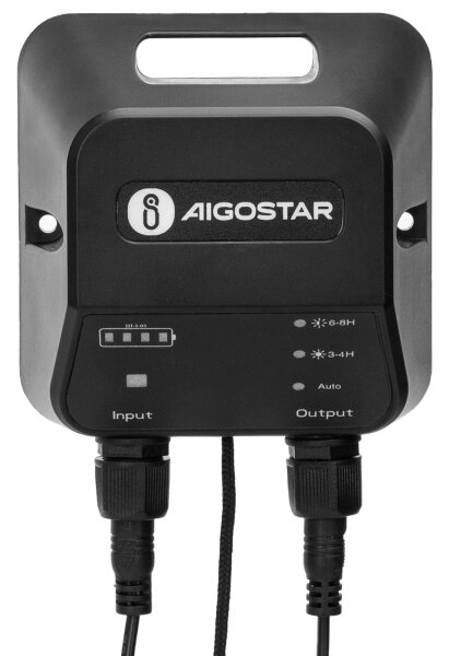 Aigostar - LED Solární lustr se senzorem 2xLED/35W/12V 6000 mAh 6500K pr. 15 cm