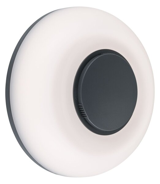 PAULMANN LED venkovní nástěnné svítidlo Aureva IP65 kruhové 220mm 2200 - 4000K 20,5W 230V antracit/bílá polykarbonát