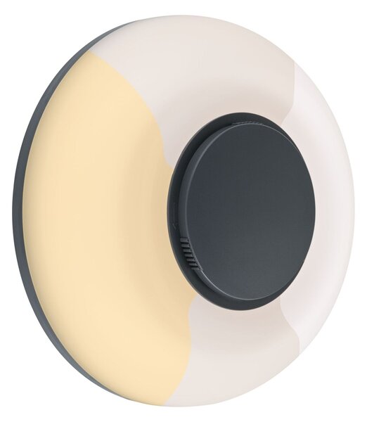 PAULMANN LED venkovní nástěnné svítidlo Aureva IP65 kruhové 220mm 2200 - 4000K 20,5W 230V antracit/bílá polykarbonát