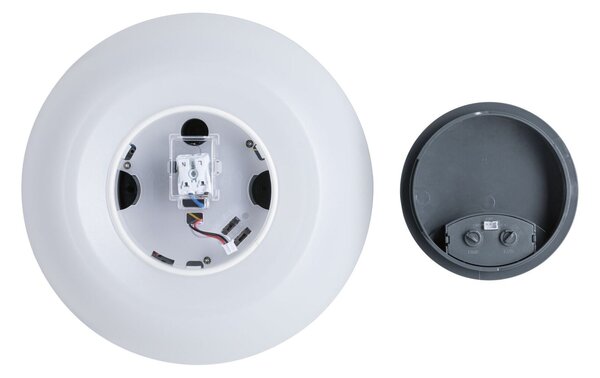 PAULMANN LED venkovní nástěnné svítidlo Aureva pohybové čidlo IP65 kruhové 220mm 2200 - 4000K 20,5W 230V antracit/bílá polykarbonát