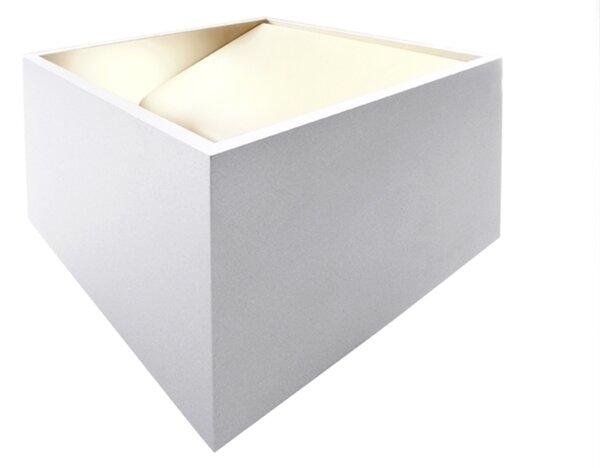 Deko-Light KapegoLED nástěnné přisazené svítidlo Dado 220-240V AC/50-60Hz 6,50 W 3000 K 340 lm 100 mm bílá 341078 VÝPRODEJ VZORKU