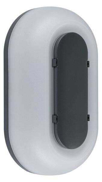 PAULMANN LED venkovní nástěnné svítidlo Elunor IP65 podlouhlé 122x212mm 2200 - 4000K 18,5W 230V antracit/bílá polykarbonát