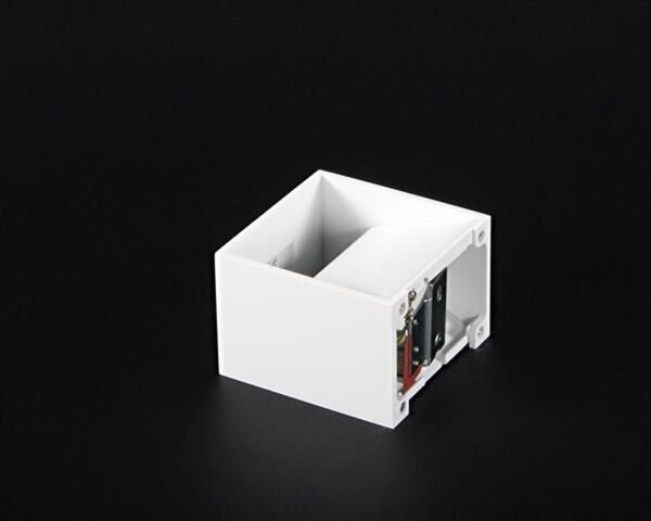 Deko-Light KapegoLED nástěnné přisazené svítidlo Dado 220-240V AC/50-60Hz 6,50 W 3000 K 340 lm 100 mm bílá 341078 VÝPRODEJ VZORKU