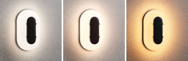 PAULMANN LED venkovní nástěnné svítidlo Elunor IP65 podlouhlé 122x212mm 2200 - 4000K 18,5W 230V antracit/bílá polykarbonát