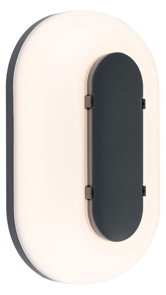 PAULMANN LED venkovní nástěnné svítidlo Elunor IP65 podlouhlé 122x212mm 2200 - 4000K 18,5W 230V antracit/bílá polykarbonát