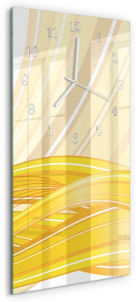 Skleněné hodiny vertikální Vzor zsppb-30x60-00079584