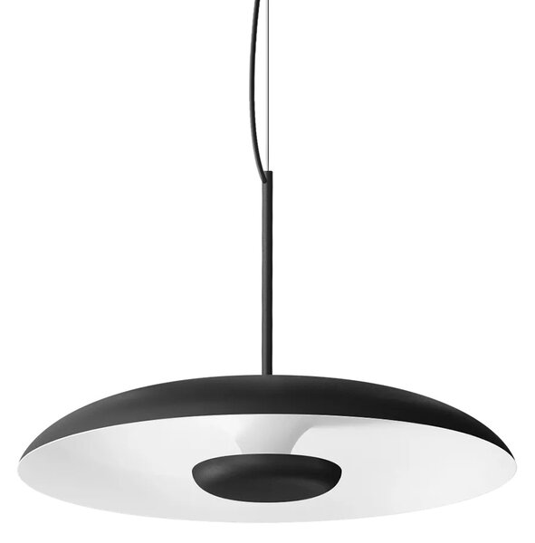 Linealight Závěsné LED svítidlo Basin_P ø48,3 cm, 25W Barva: Černá, Chromatičnost: 2700K